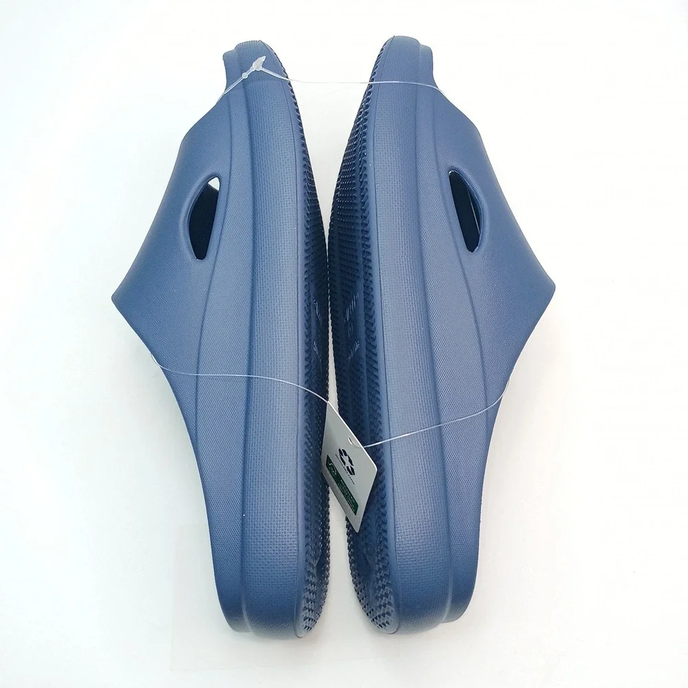 32 Degrees Cool Cushion Slides Men Size 7-8 Womens‎ 9-10 Navy Blue EVA Sandals